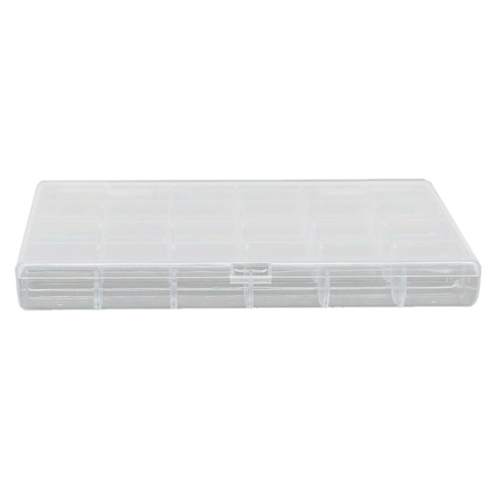 Empty Acrylic Case Storage Box Organizer for Ring Earrings Beads Trinkets