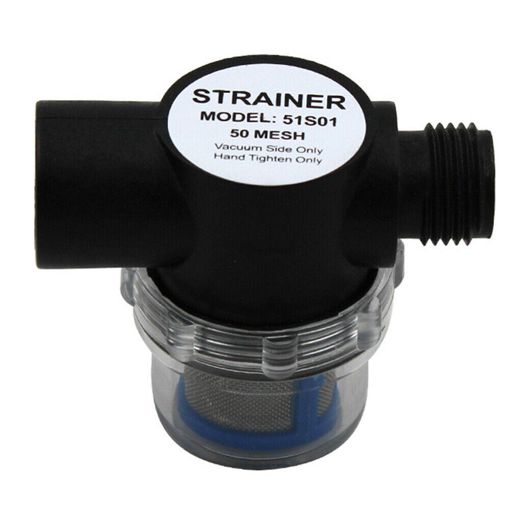 2x 1/2"-14 FNPT Inline Strainer for 33/34/42/44/51/54 Series Diaphragm Pumps