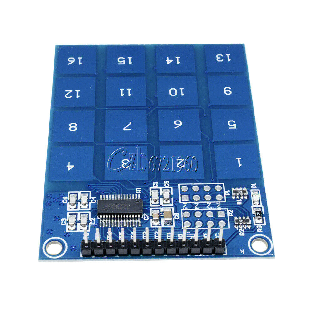 Arduino TTP229 16 Channel Digital Capacitive Switch Touch Sensor Module