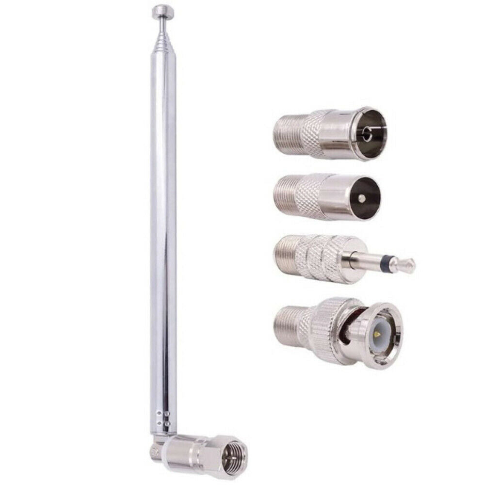 5pcs Telescopic Antenna Aerial DAB FM Radio Receiver Radio TV Remote Supplies