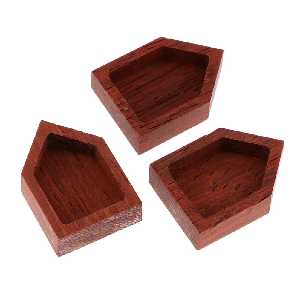 6 Pieces Natrual Wood Pendant Charms for Crafts Jewelry Necklace Crafts DIY