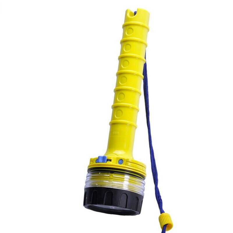 Scuba Diving Flashlight Underwater Waterproof LED Diver Light Spearfishing LY6X7