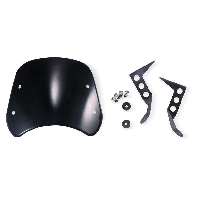 Black ABS Fairing Windscreen Windshield For Benelli Leoncino 250 250B BJ250 BJ