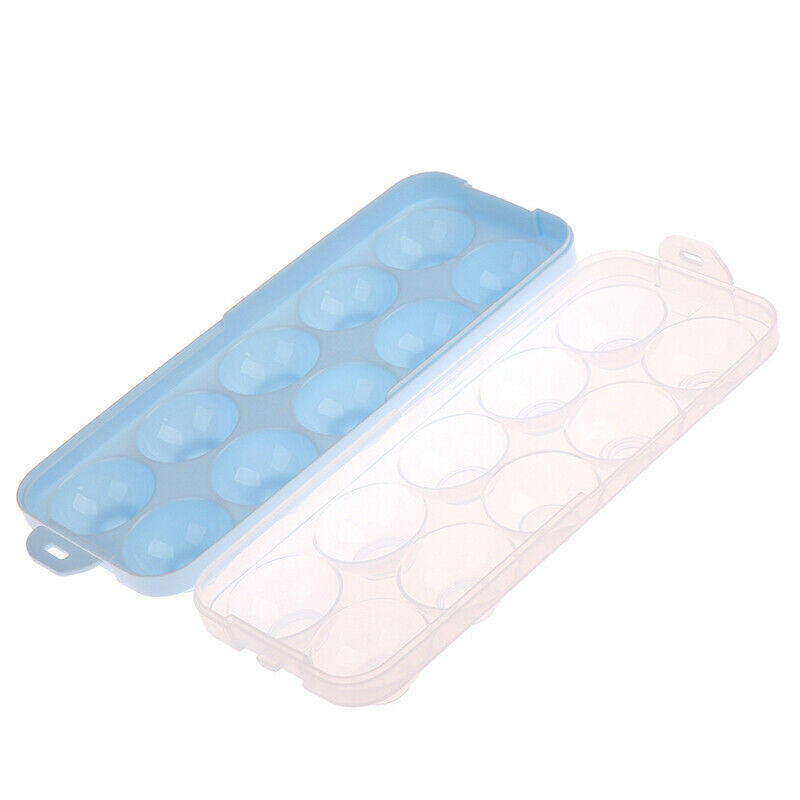 10 Eggs Holder Food Storage Plastic Egg Box Refrigerator Egg Case Egg Contai FT