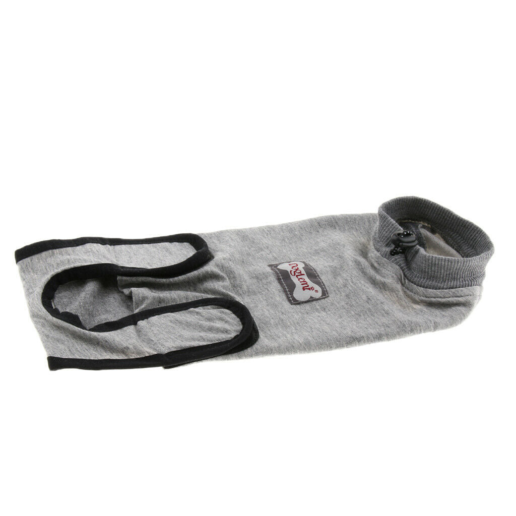 Cat Professional Recovery Suit for Abdominal Wounds or Skin Diseases, E-Collar