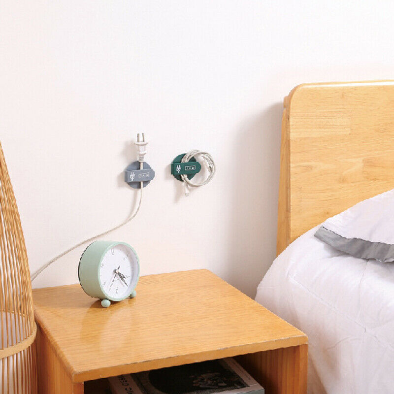 3PCS/set Wire plug hook kitchen holder for sockets of nail-free paste use.l8