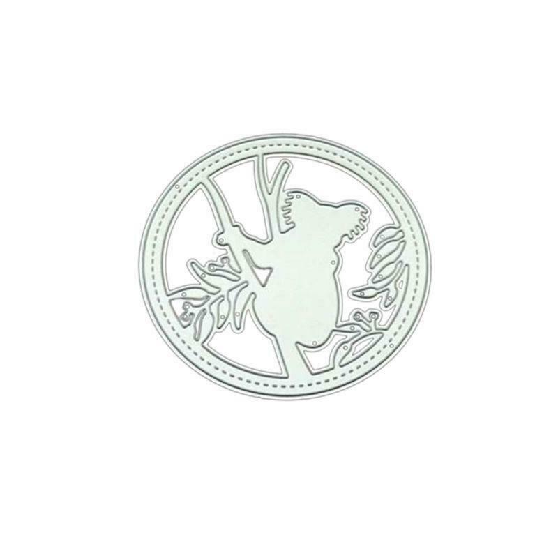 Koala Metal Cutting Dies Stencil Scrapbooking Album Stamp DIY Paper Card Crafts