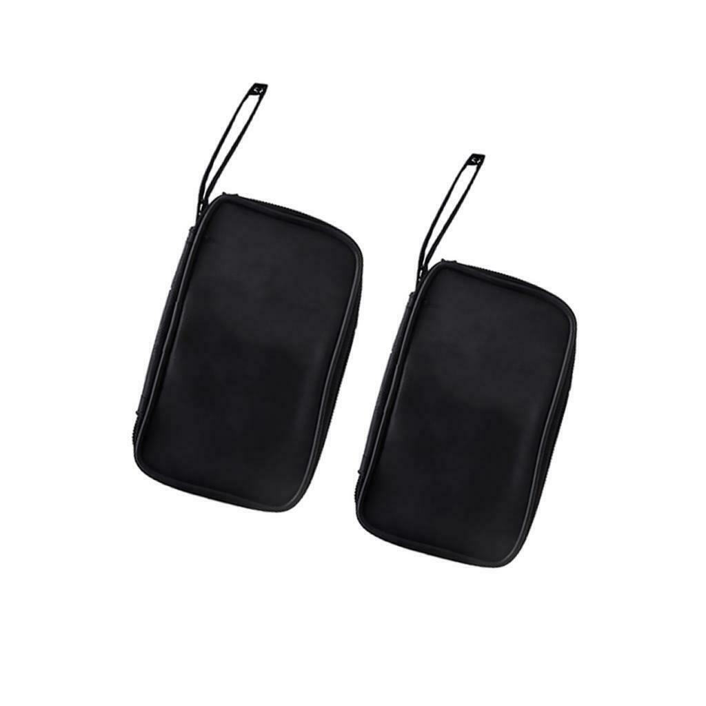 2 piece Carry Soft Case / Bag Use For EM33D EM33A Multimeter Universal Meter