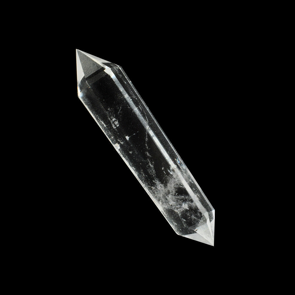 1pc Tibet Natural Rock Clear Quartz new Crystal Point Healing Terminated Wand AU