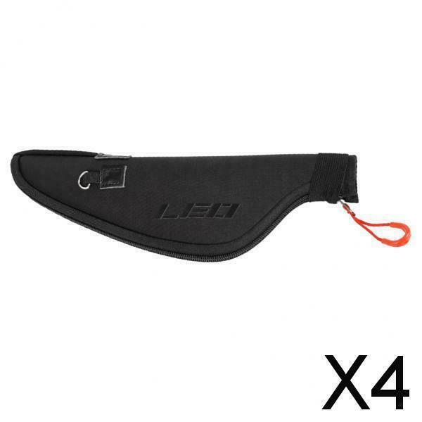 4X EVA Carp Fishing Rod Tip Protector Cover Rod Protection Saver Band Black