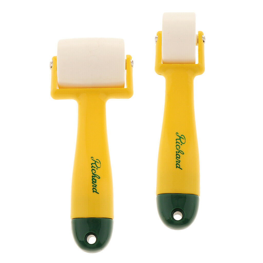 2pcs Plastic Wallpaper Edge Seam Roller - Internal External Corner Home