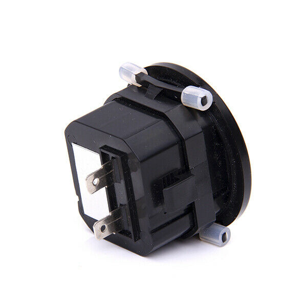100-250VAC Round Quartz Hour Meter Gauge for Boat Car Truck Engine