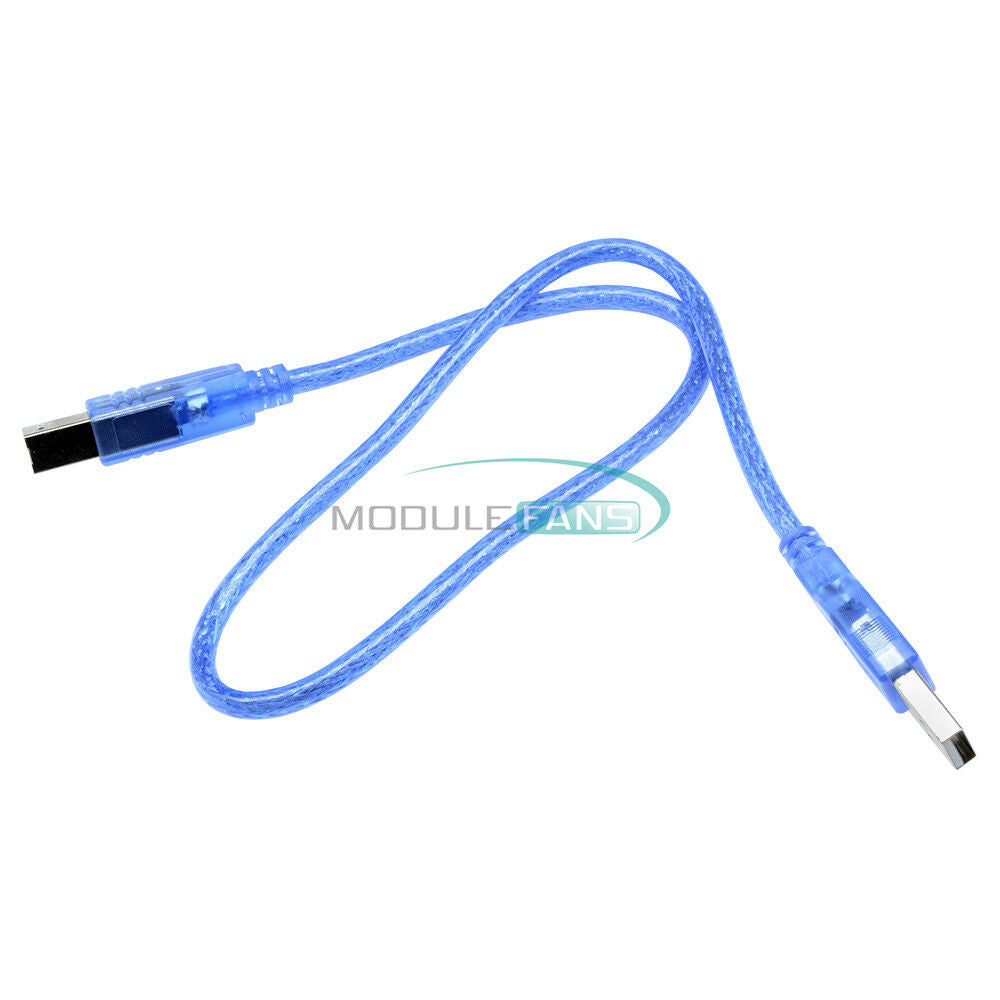 USB 2.0 A Male to Type B Plug Cable For Computer/Printer/Fax Lead 30CM
