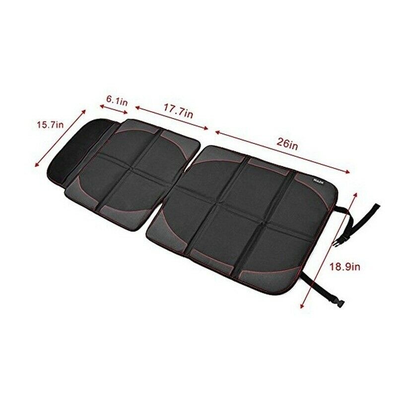 Car Seat Protector Pad Child or Baby Auto Mat Dustproof Black 123*48CM