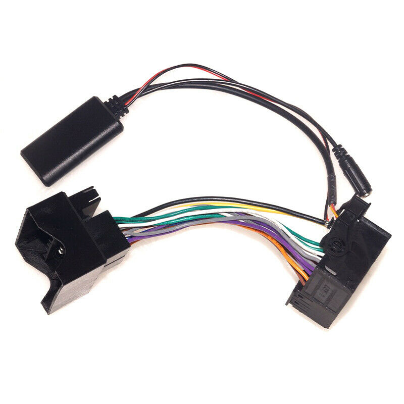 Car Audio Wireless Bluetooth Aux Input Cable Adapter Wire Harness For BMW E60/90