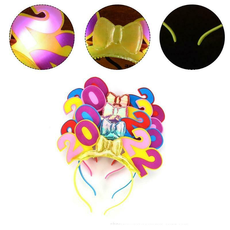 2022 Luminous Bow Headdress Party Supplies Lovely Hair Accessories Random Color