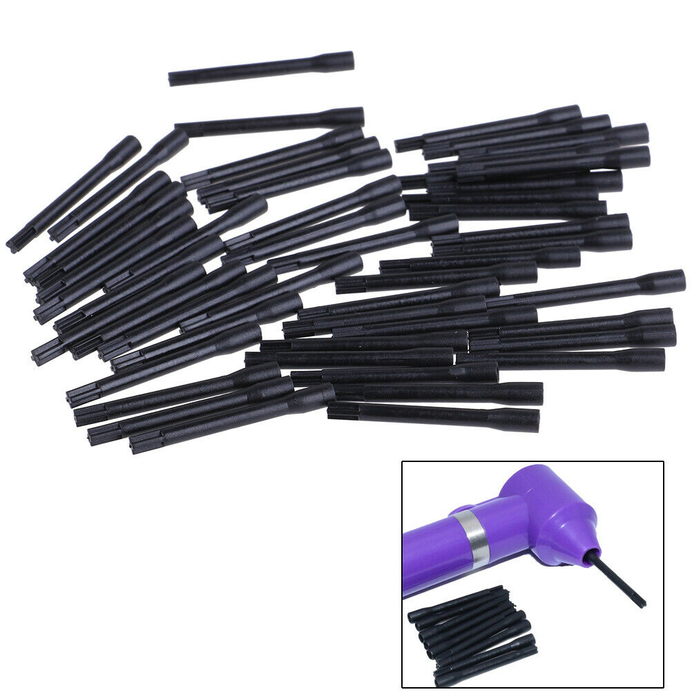 50Pc/Set Pigment Sticks Disposable Tattoo Mixing Stick Coloring Stirring Rods_DD
