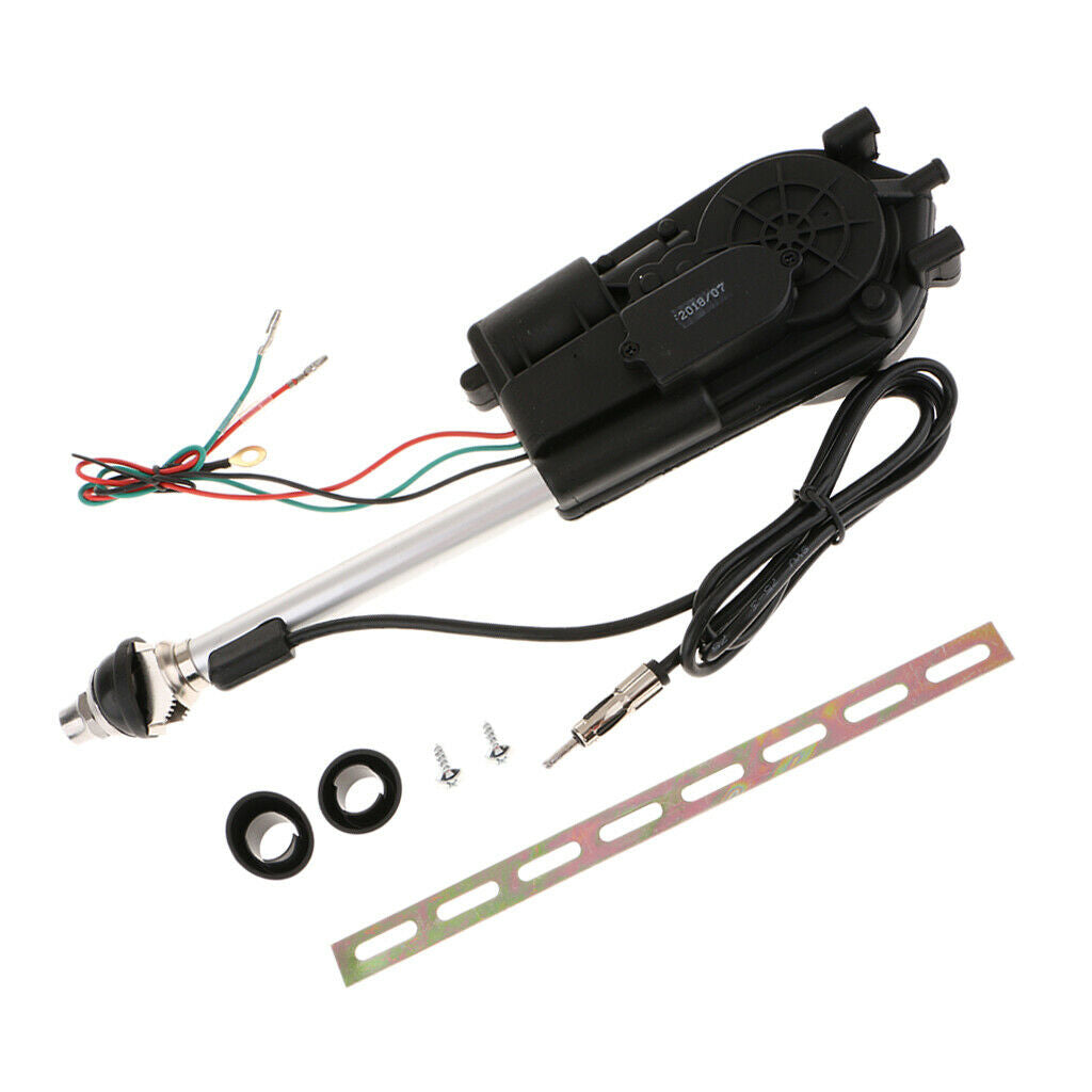 Car Electric Signal Automatic Antenna Car SUV AM FM Radio Aerial Kit NEW