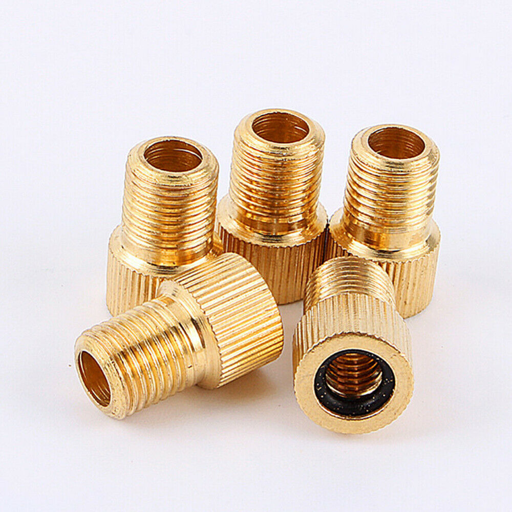 10Pcs Presta To Schrader Bicycle Valve Adapter Converter MTB Bike Pump Tube