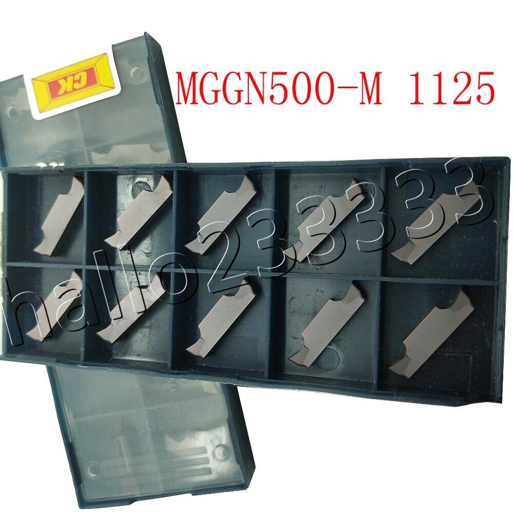 MGGN500-M Indexable CNC Grooving Carbide Milling insert For stainless steel