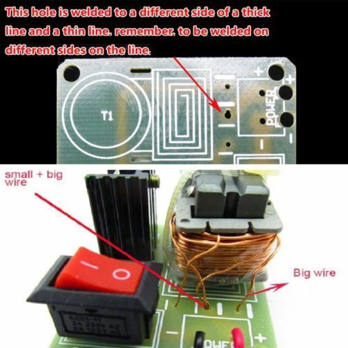 15KV/3.7V High Voltage Inverter Generator Spark Arc Ignition Coil Module DIY Kit