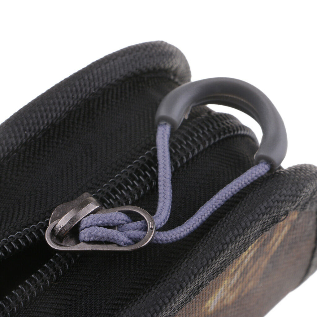 Portable Nylon Fishing Lure Pouch Bag Paillette Storage Bag Jungle Color