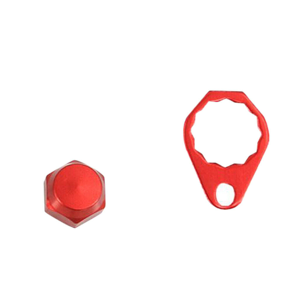 3X M8 Fishing Reel Handle Repair Part Baitcasting Screw for A/D Red-R