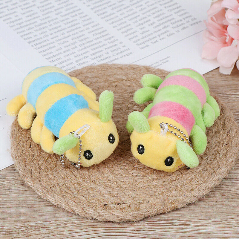 Mini Cute Colorful Soft Caterpillar Child Baby Toys Plush Penda.l8