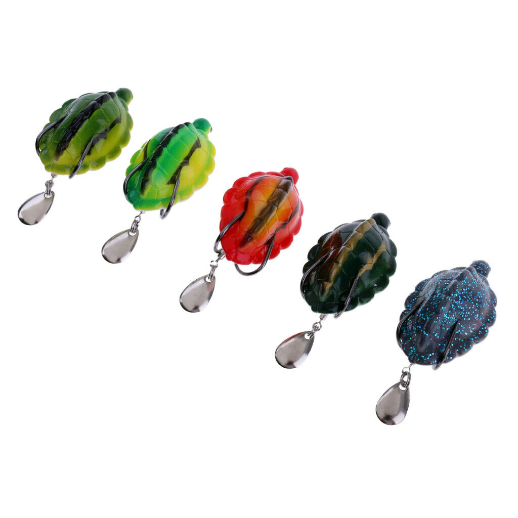 5pcs Fishing Tackle For Fishing Enthusiasts Topwater Fishing Lure Hook Bait