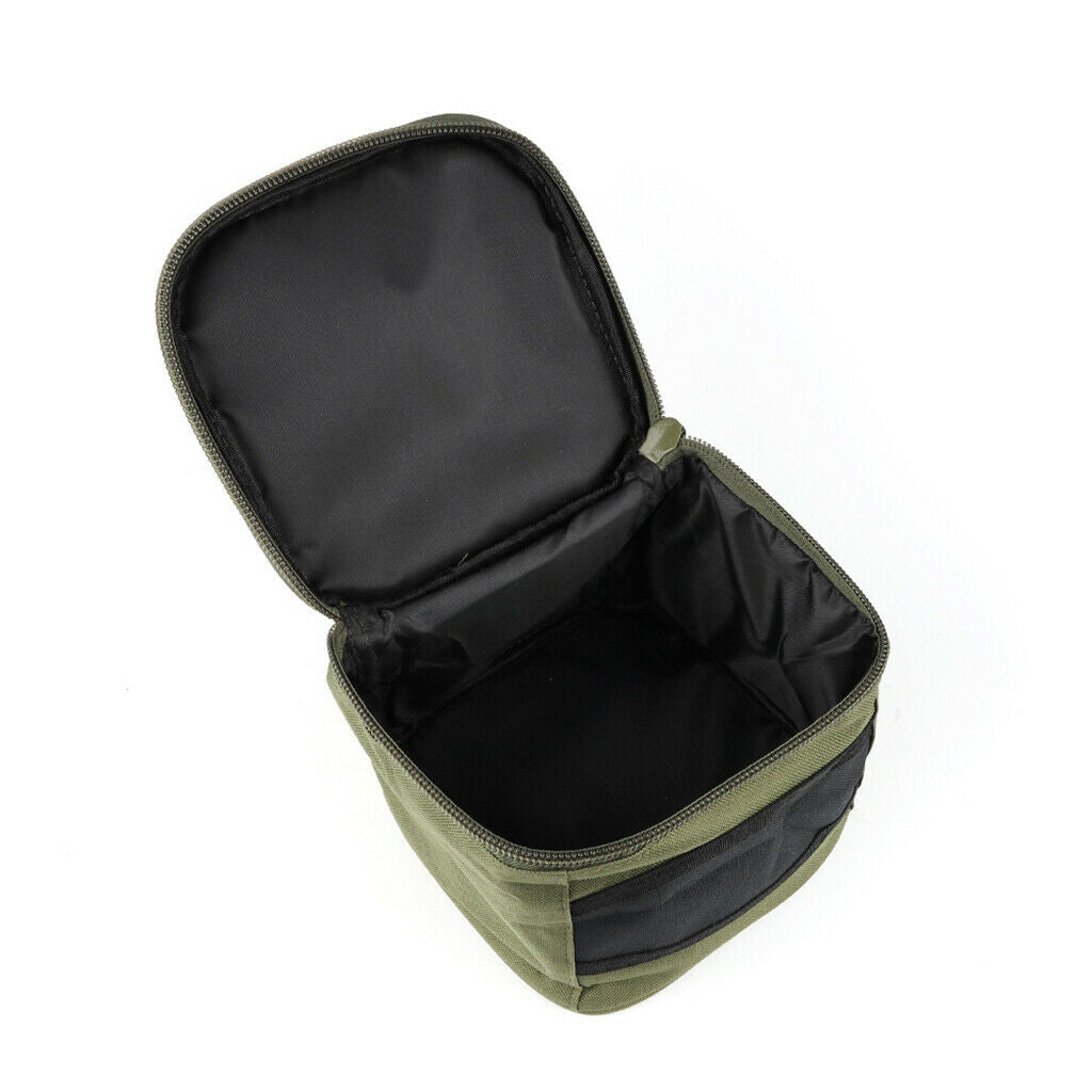 Fishing Reel Storage Bag Zipper Carry Case Cover Fishing Tackle Bag Carrier