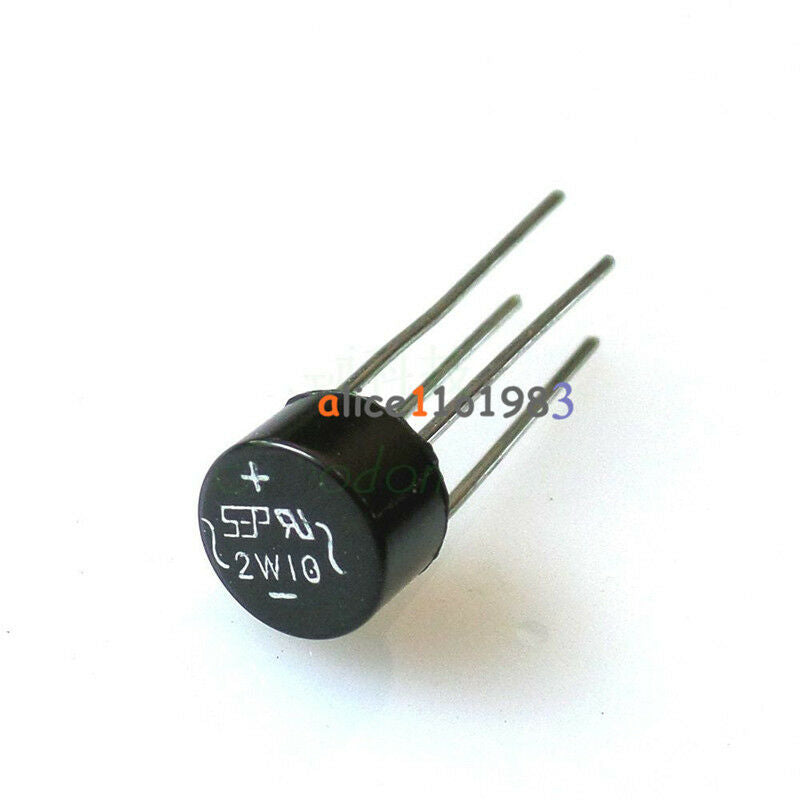 5PCS 2W10 2A Bridge Diode Rectifier NEW
