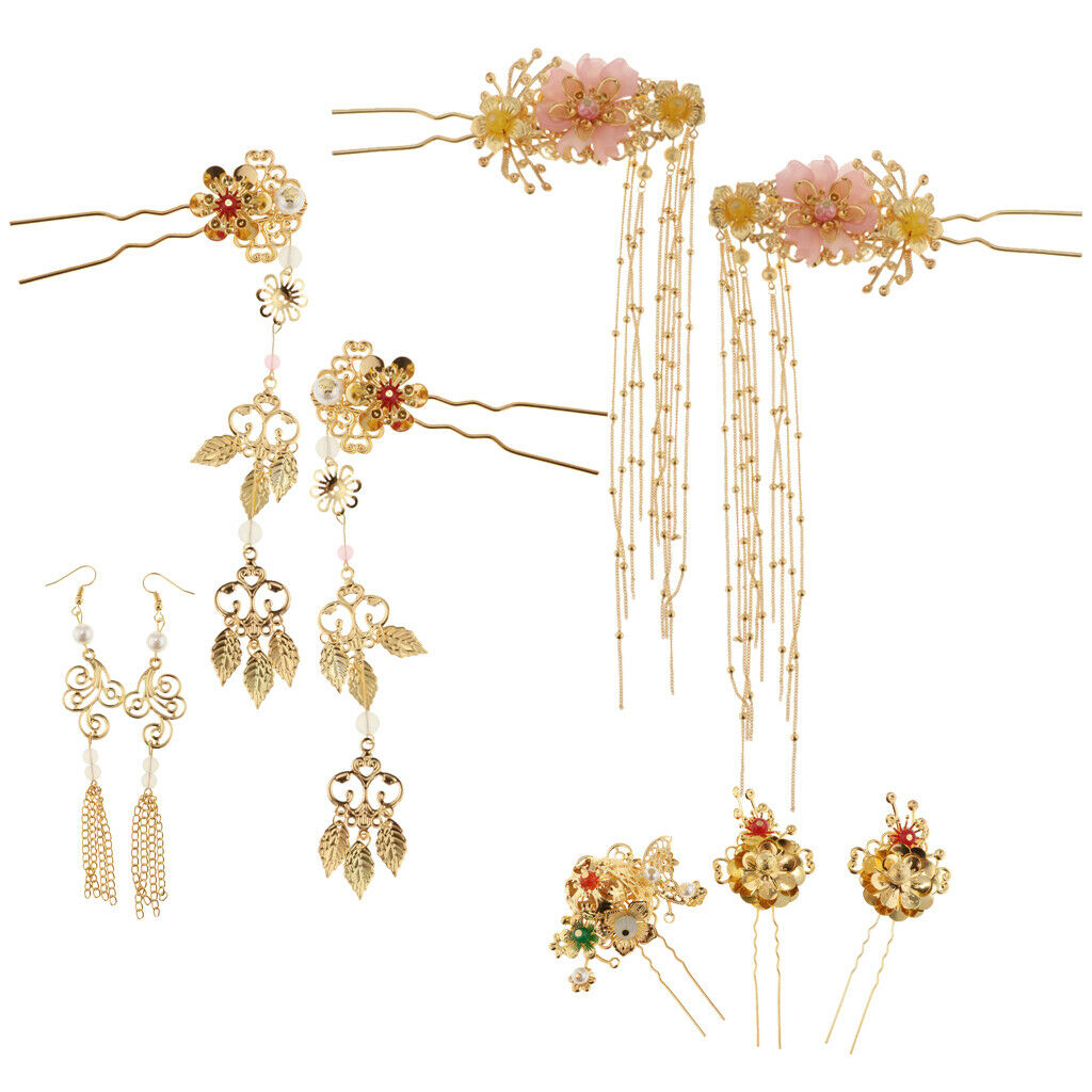 Chic Bridal Headdress Wedding jewelry Chinese Traditional Hair Accessories