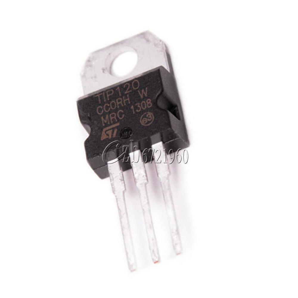 10PCS TIP120 TO-220 Darlington Transistors NPN
