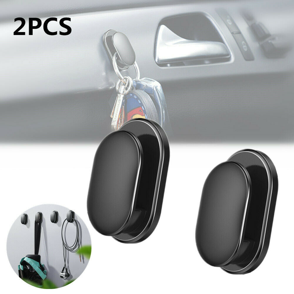 2PCS Multi-function Car Seat Paste Hook Hanger Home Household Hook Small Volume