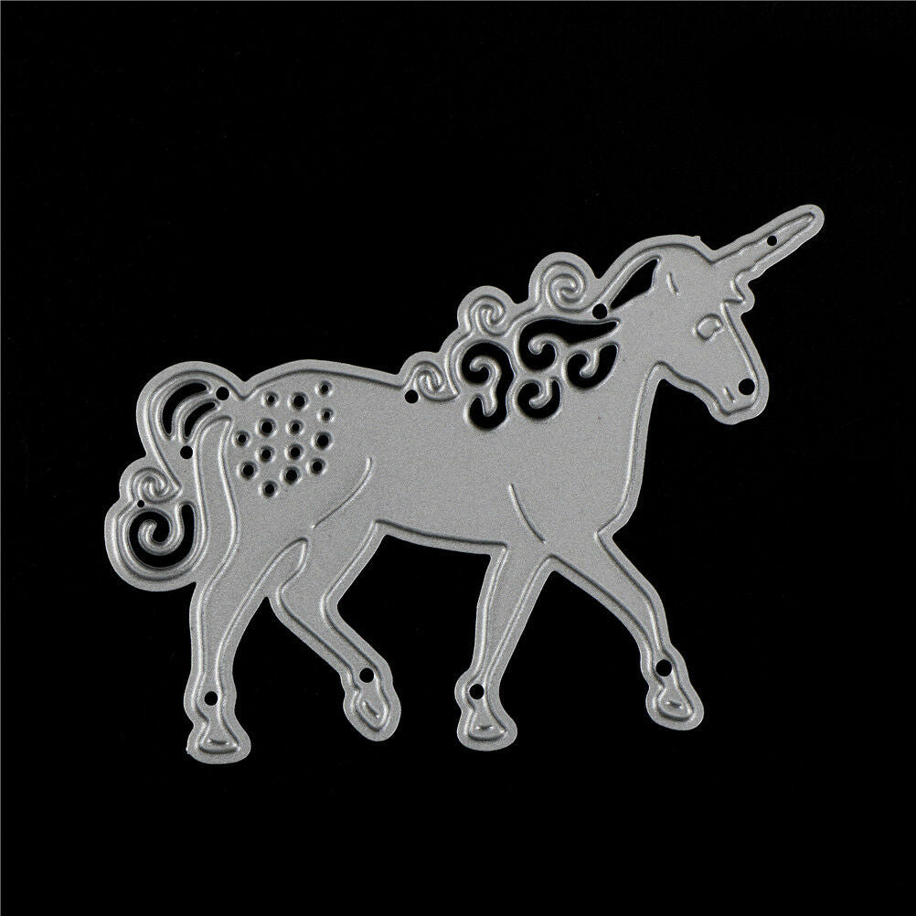 Horse Metal Cutting Dies Stencil DIY Scrapbooking Photo Album Ca.l8