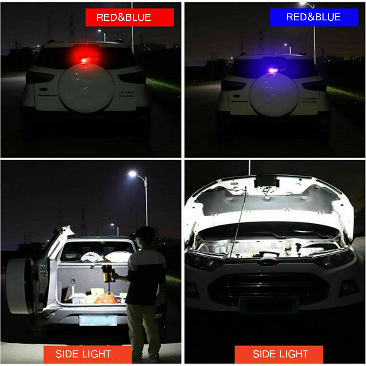 10000MAh 3000lm 500W Bright Spotlight Handheld Rechargeable LED Torch Flashlight
