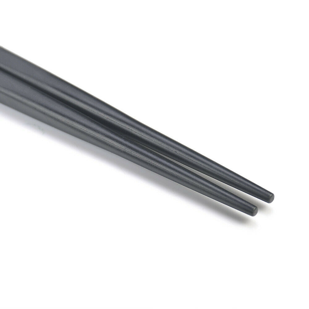 1 Pair Japanese Chopsticks Metal Non-Slip Sushi Chop Sticks Chinese Food Gift ~~