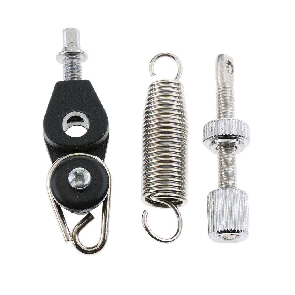 2 Pcs Drum Foot Pedal Spring Tension Assembly Kit