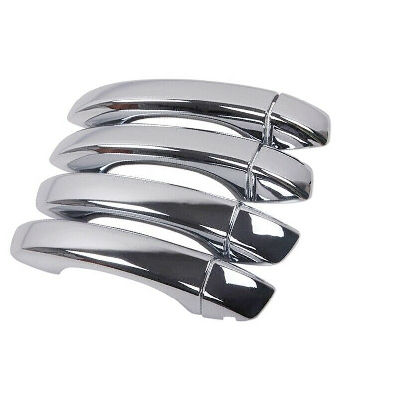 8 Pcs Car Door Handle Cover Trim for MG ZS 2017-2020 Chrome Car Door HandlesE8J7