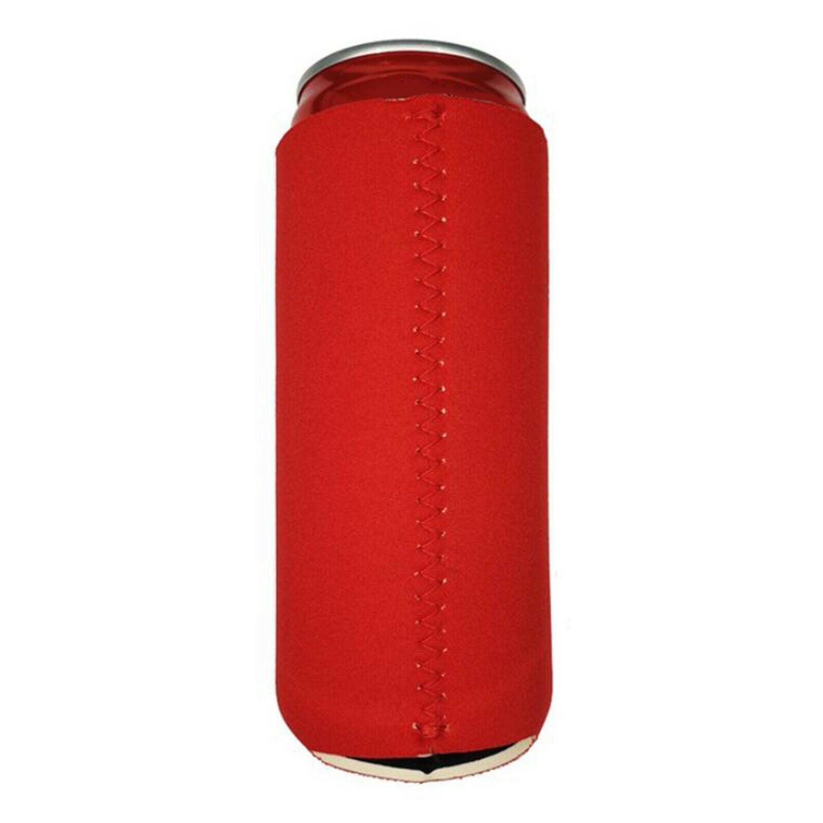 10Pcs Beer Can Cooler Drink Cola Sleeves Collapsible Soda Bottle Cup Covers