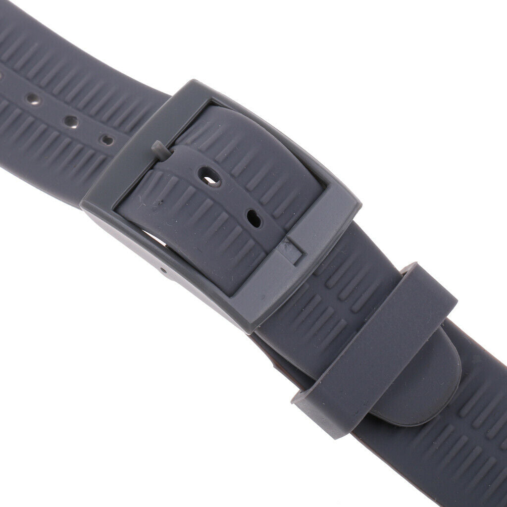 2 Sets Silicone Watch Bands Quick Release Soft Replacement Straps 19mm