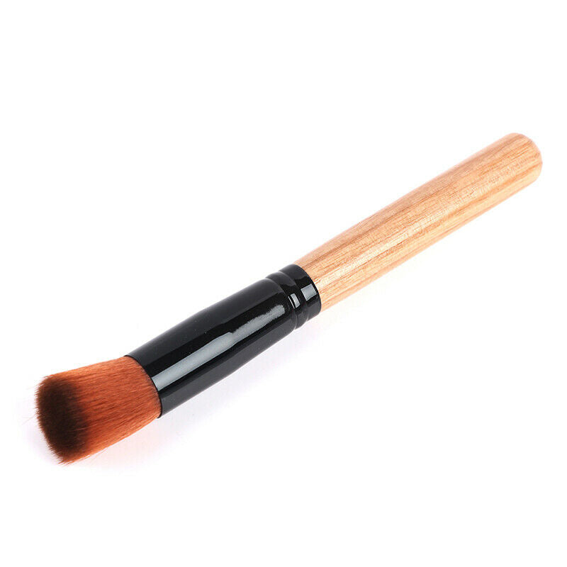 Wood Makeup Brushes Concealer Blush Liquid Foundation Face Make Up Brush .l8