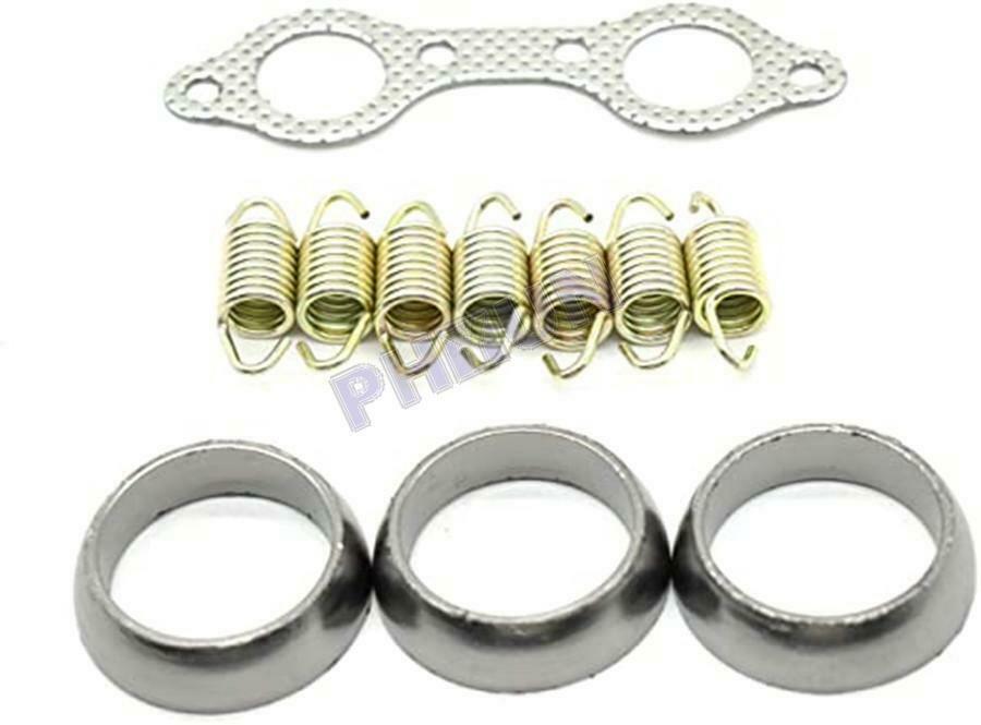 For Polaris Ranger 700 800 Exhaust Pipe Manifold Gasket Spring Rebuild Kit