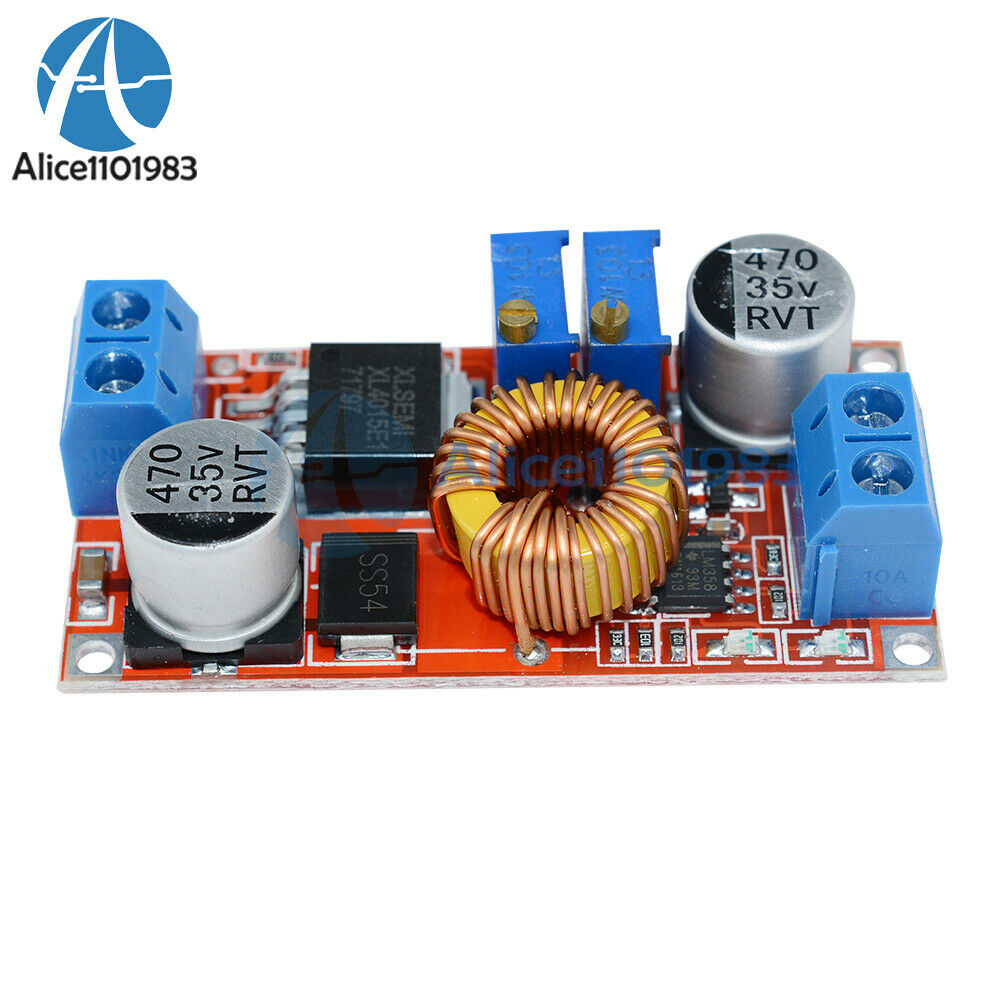 5PCS Lithium Charger Step down 5A 5V-32V to 0.8V-30V Power Supply Module 5A
