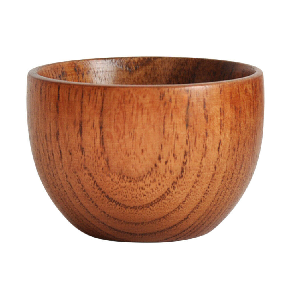 75ml Handmade Mini Wooden Tea Cup Drinking Cup Mug for Beer Eco Friendly