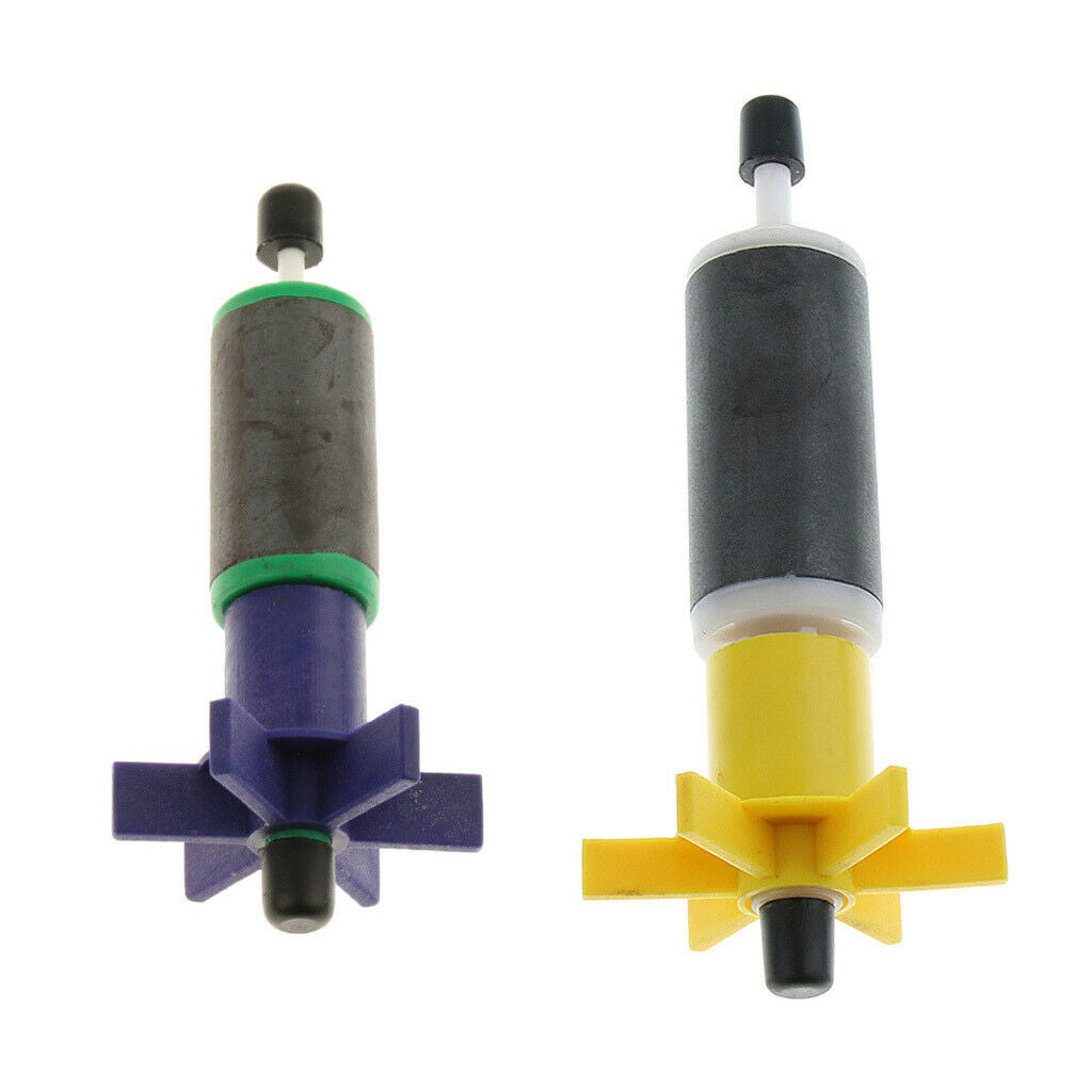 2Pcs/Set Durable Impeller Rotor HW Filter Canister Shaft Spare Rotor Parts