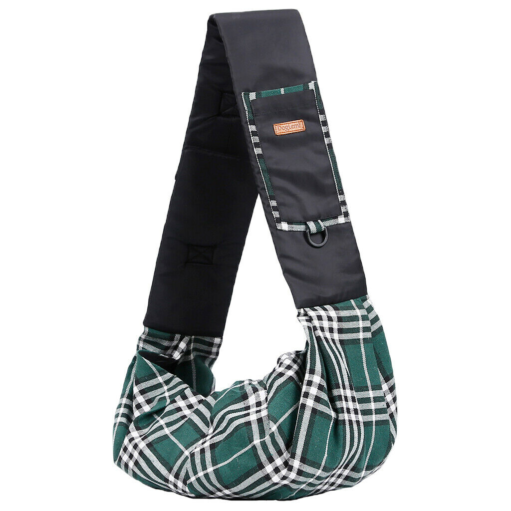 Pet Carrier for Small and Medium Dogs Cat Pet Sling Purse Front Pack green