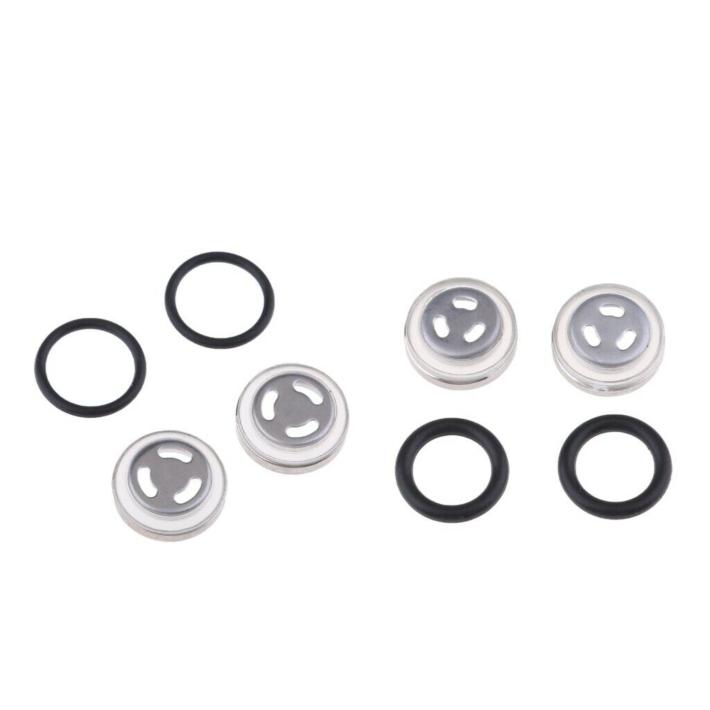 4 Sets of Brake Master Cylinder Reservoirs for Motorcycle