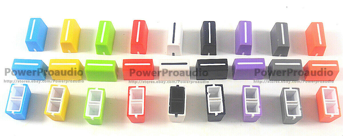 27x Fader Cap Straight Slide Potentiometer Cap For RANE TTM-54 56 57 61 68
