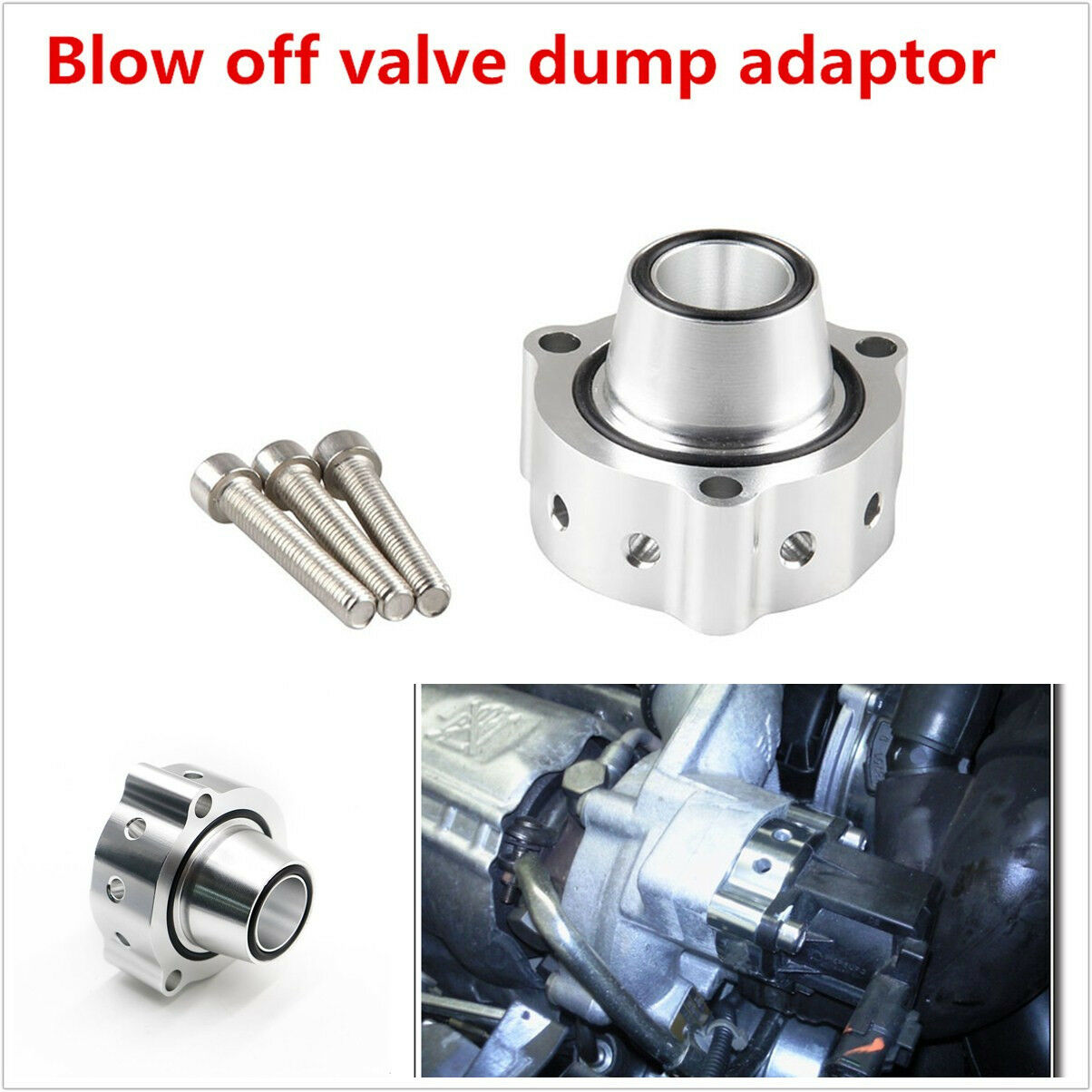 Blow off valve dump adaptor